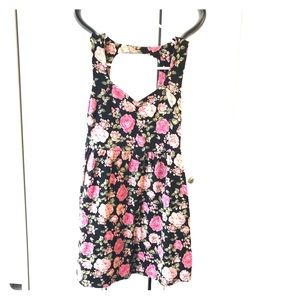 Floral Skater Mini Dress